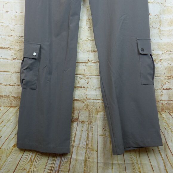 Dolls Kill dELiAs Gargo Pants Womens M Gray Empire Mind Relaxed Utility DuneCore - Picture 12 of 15
